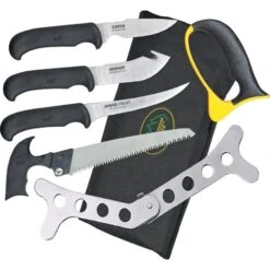 Outdoor Edge BL1 Butcher-Lite Field Kit With Black Rubberized Handle