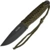 China Made M4007 Camping Fixed Drop Point Blade Knife With Olive Green Cord Wrapped Handle -Knives Tratina Shop 145867 145896