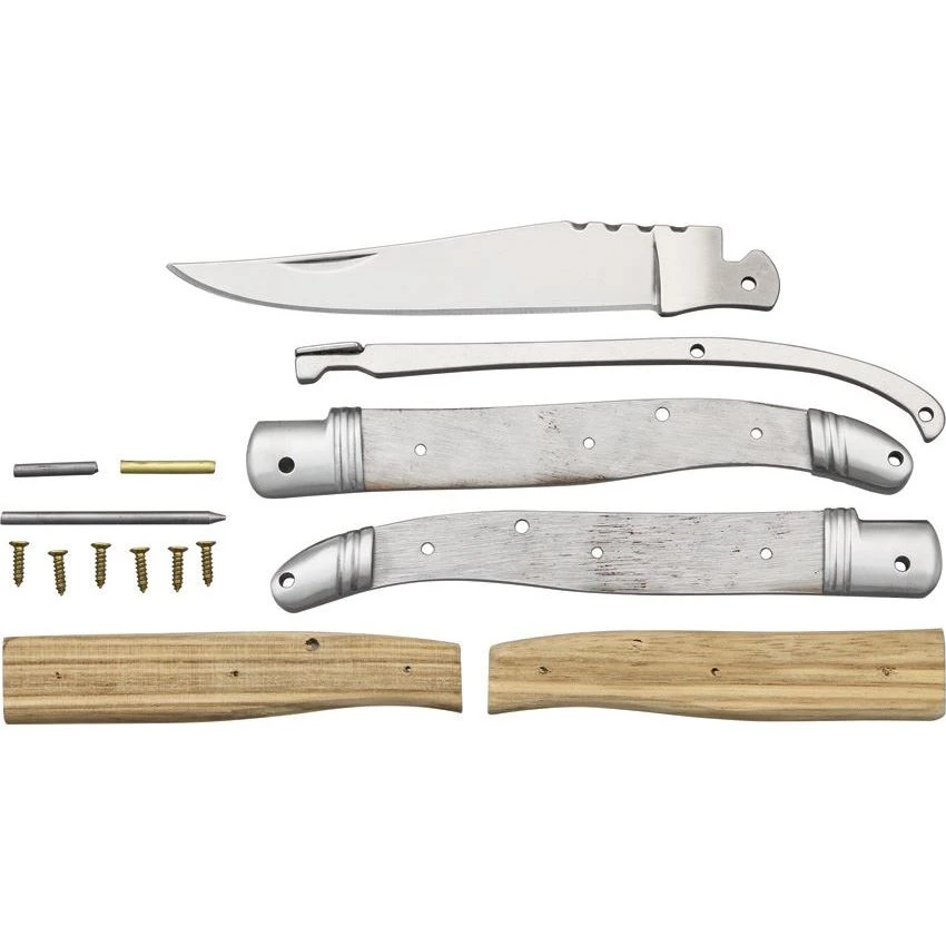 China Made 159 Knifemaking Kit With Wood Handle 3 China Made 159 Knifemaking Kit With Wood Handle