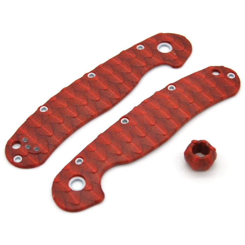 Chroma 10061318 RAT II Handle Scales Red 4 Chroma 10061318 RAT II Handle Scales Red - Image 2