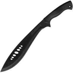 Schrade HKM1 19 3/4 Inch Large Kukri Machete With Textured Black Rubber Handle
