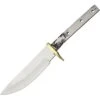 Blank 104 Fixed Blade Skinner With Brass Finger Guard -Knives Tratina Shop 205117 205146