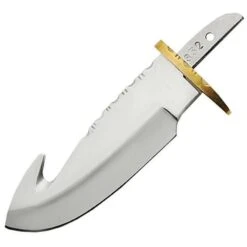 Blank SOBBL2 Guthook Blade Knife With Stainless Steel Construction