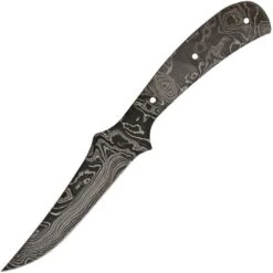 Alabama Damascus Steel 014 Damascus Blade Knife With One Piece Damascus Steel Construction