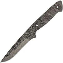 Alabama Damascus Steel 053 Damascus Blade Knife With One Piece Damascus Steel Construction