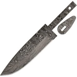 Alabama Damascus Steel 074 Damascus Blade Knife With Damascus Steel Drop Point Blade