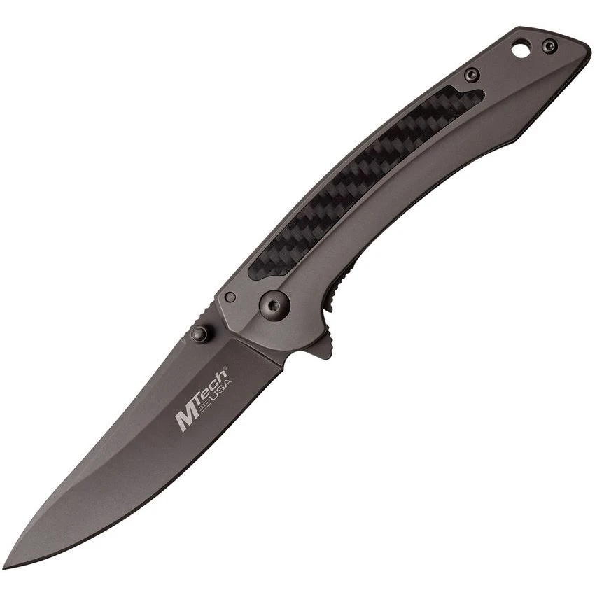 MTech 1013GY Gray Assisted Opening Framelock Folding Pocket Knife 3 MTech 1013GY Gray Assisted Opening Framelock Folding Pocket Knife