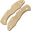 Flytanium 637 Delica Handle Scales Brass -Knives Tratina Shop 303180 303185