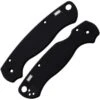 Glow Rhino KSP2ZG Spyderco Para2 Scales Black -Knives Tratina Shop 323056 323061